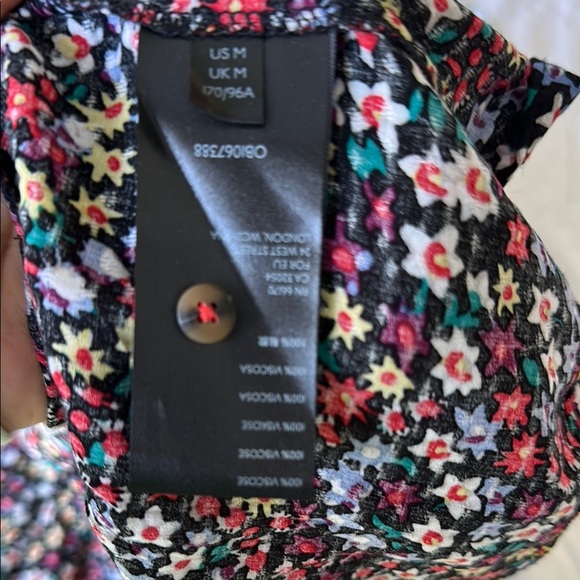 Maeve by ANTHROPOLOGIE Multicolor Floral Blouse - Picture 6 of 6